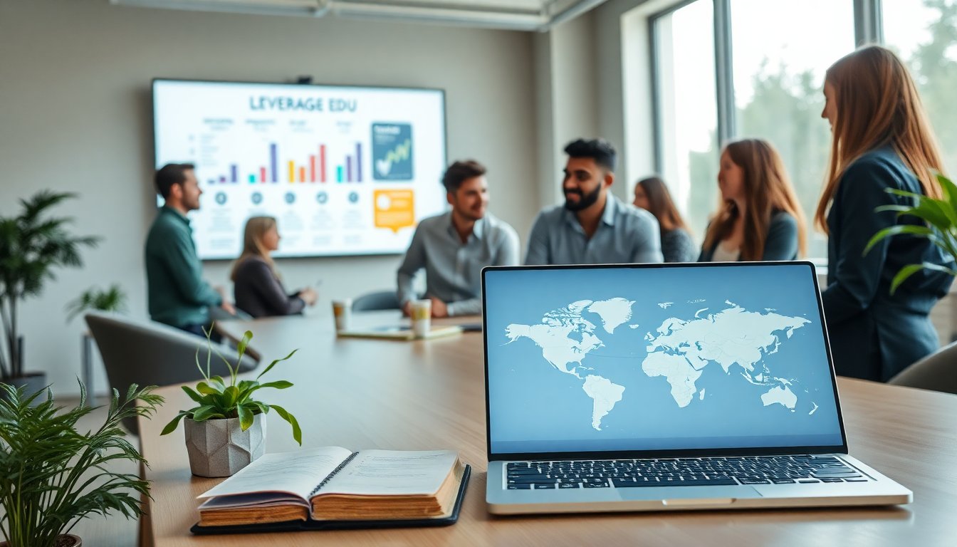 El enfoque innovador de Leverage Edu para la educación global en tiempos de cambio