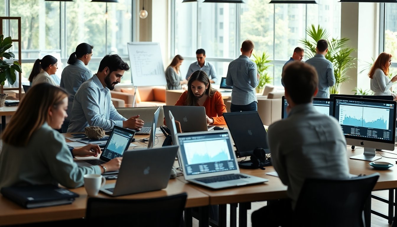 El impacto del trabajo intensivo en la innovación del sector tecnológico