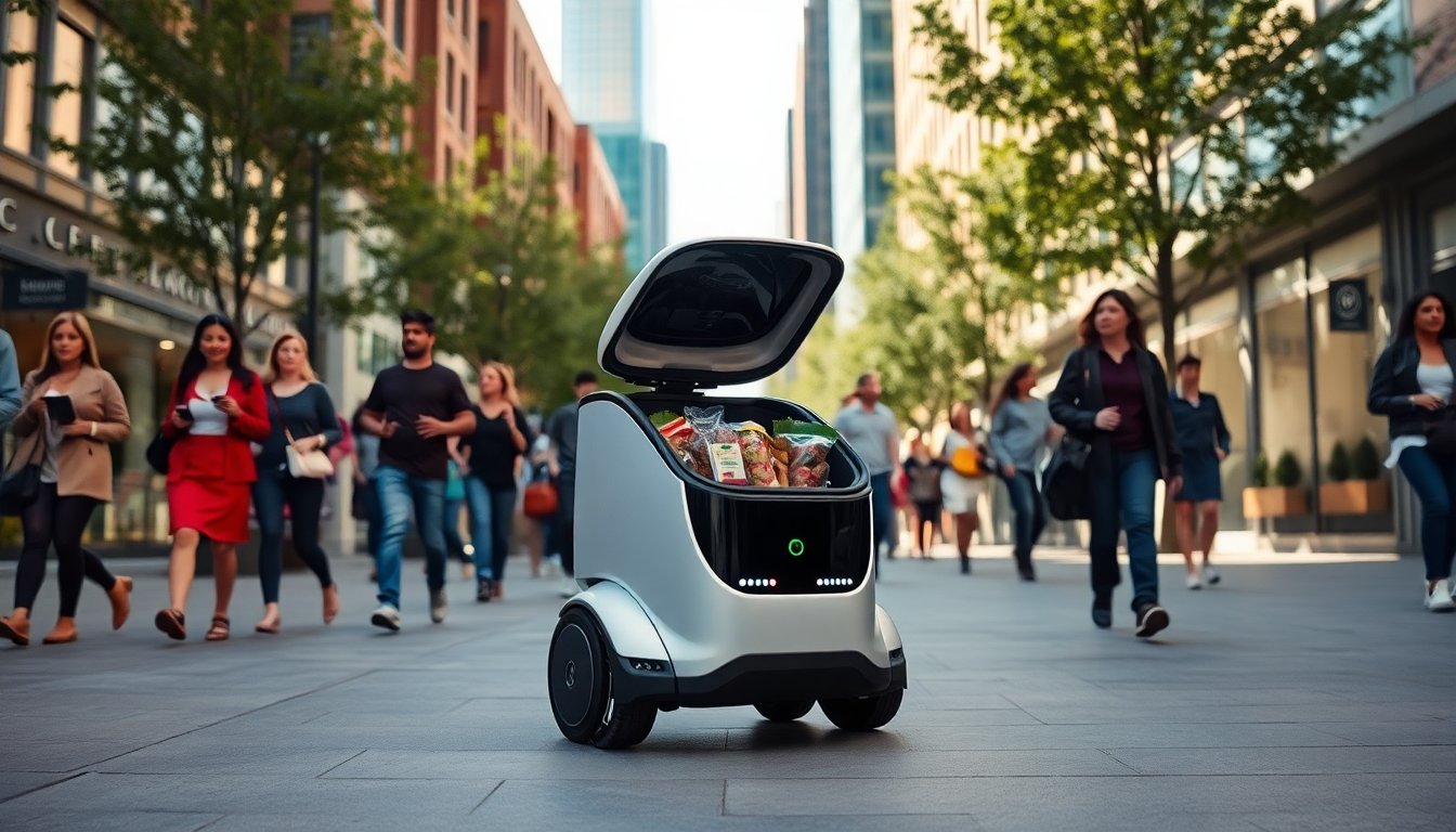 Explorando Dot: el innovador robot de entrega de DoorDash