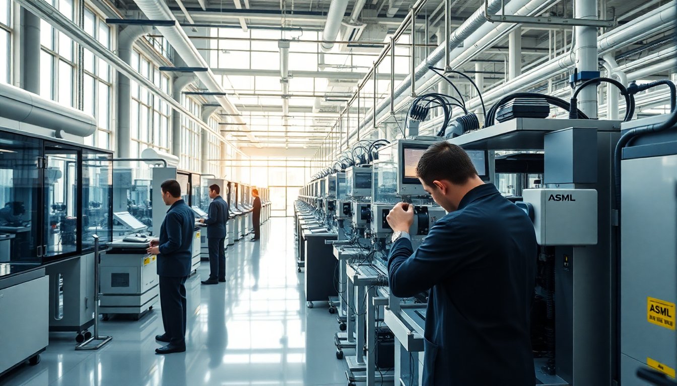 Las preocupaciones sobre el negocio de ASML en China aumentan a pesar de las ganancias estables