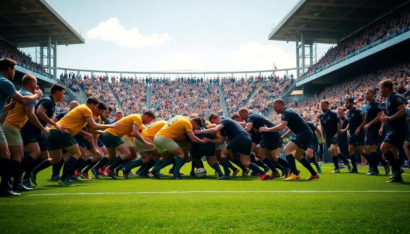 Los Wallabies y los All Blacks buscan el título del Hemisferio Sur
