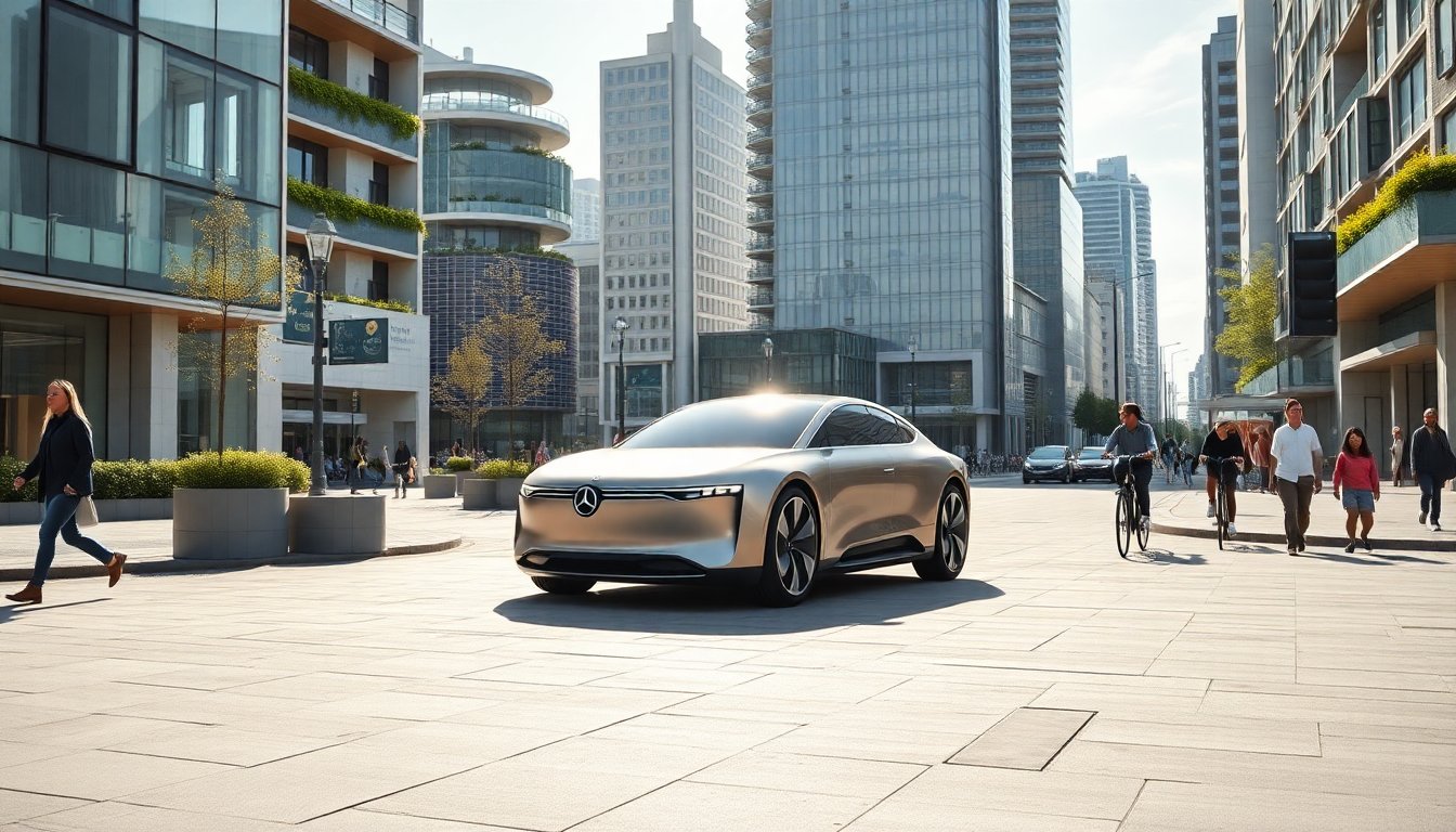 Mercedes-Benz presenta el Vision Iconic EV: el futuro sostenible de la movilidad