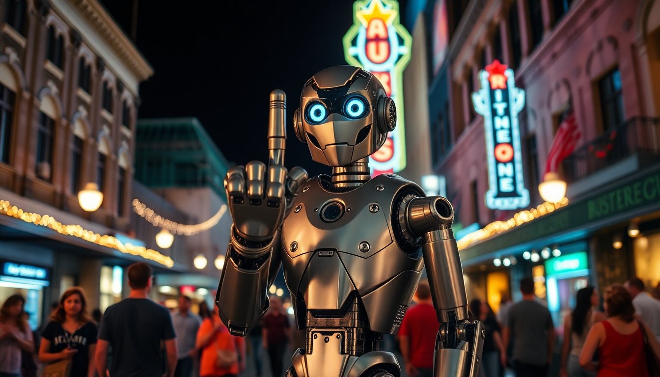 Rizzbot, el robot divertido que bloquea a sus interlocutores