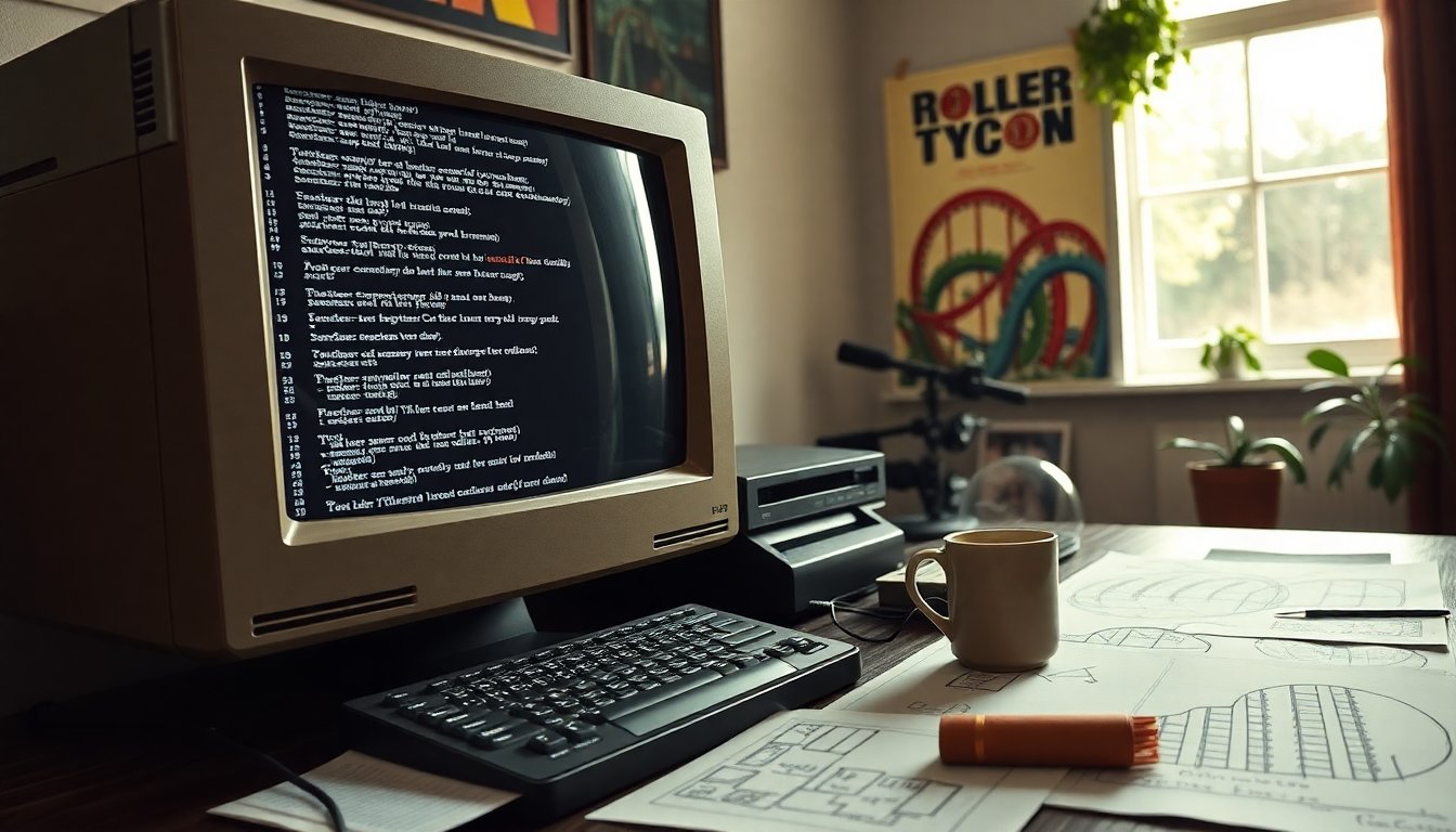 Unveiling the genius of RollerCoaster Tycoon development
