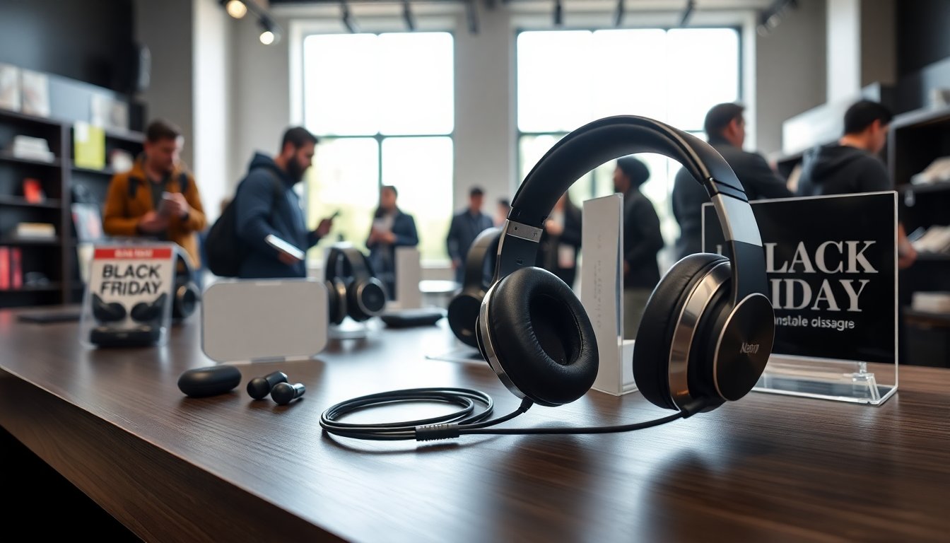 Aprovecha las increíbles ofertas de Black Friday en auriculares y ¡ahorra a lo grande!