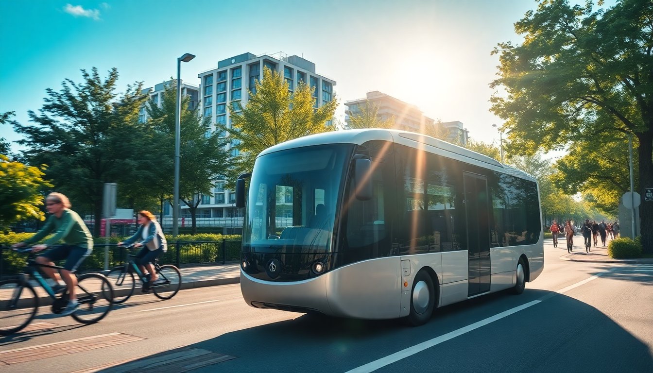 Autobuses Autónomos: La Solución Sostenible que Supera a los Buses Convencionales