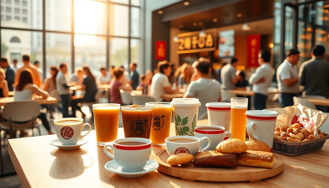 Cadenas de café y té de China conquistan el mercado estadounidense