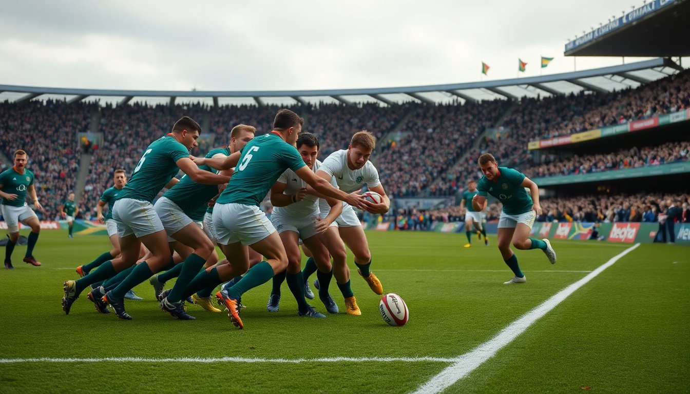 Guía Completa para Ver el Partido Irlanda vs Sudáfrica en las Pruebas de Otoño