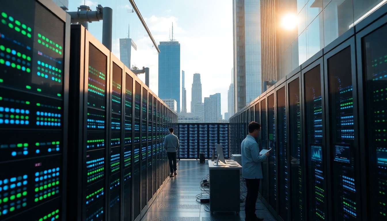 Impacto de la inversión en centros de datos de IA en el crecimiento económico de Estados Unidos