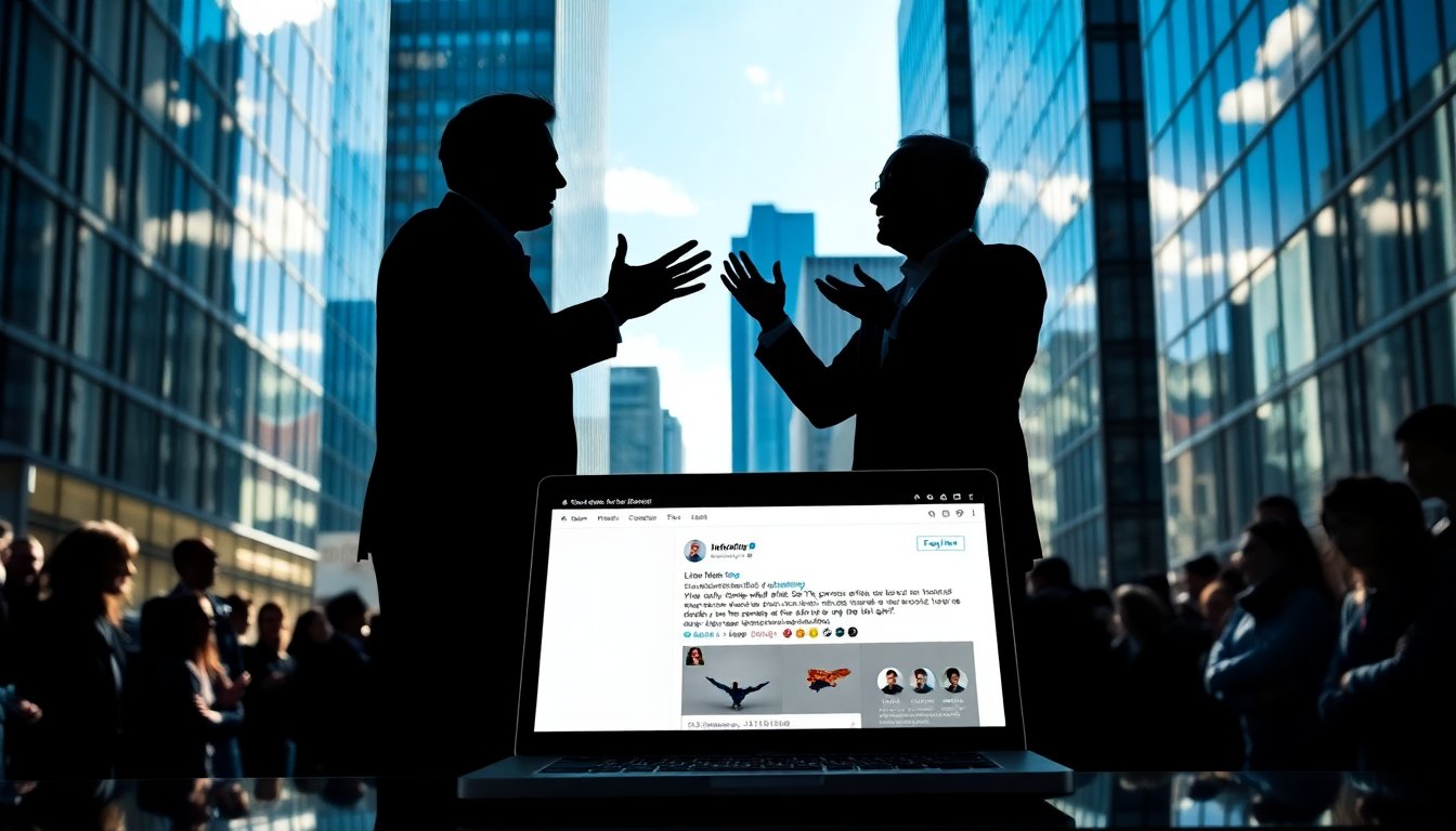 La disputa entre Elon Musk y Sam Altman en redes sociales
