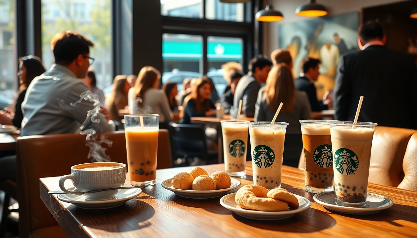 Las marcas chinas de café y té que desafían a Starbucks en el mercado estadounidense