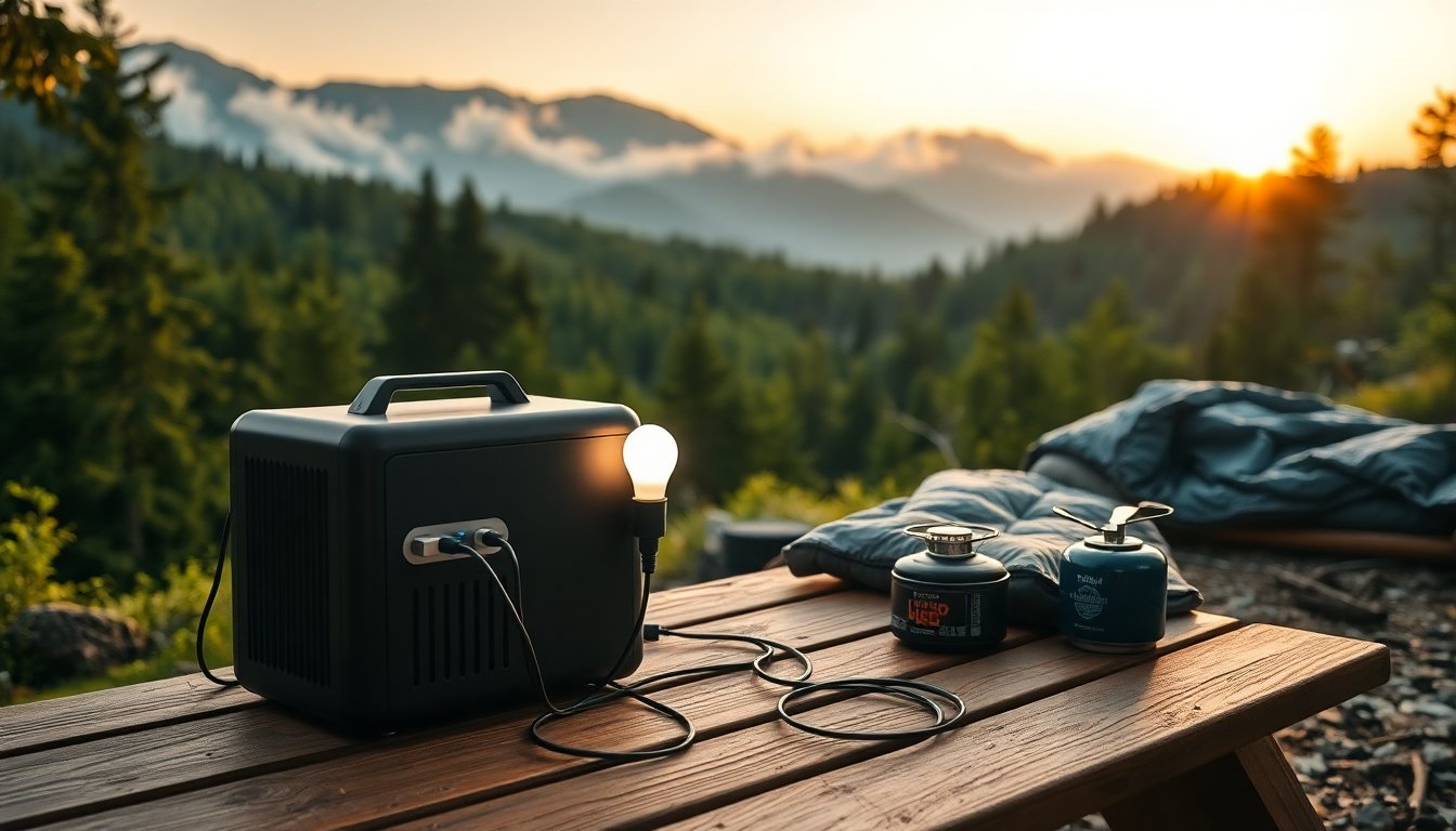 Las mejores estaciones de energía portátiles para camping en 2025: Guía completa y recomendaciones