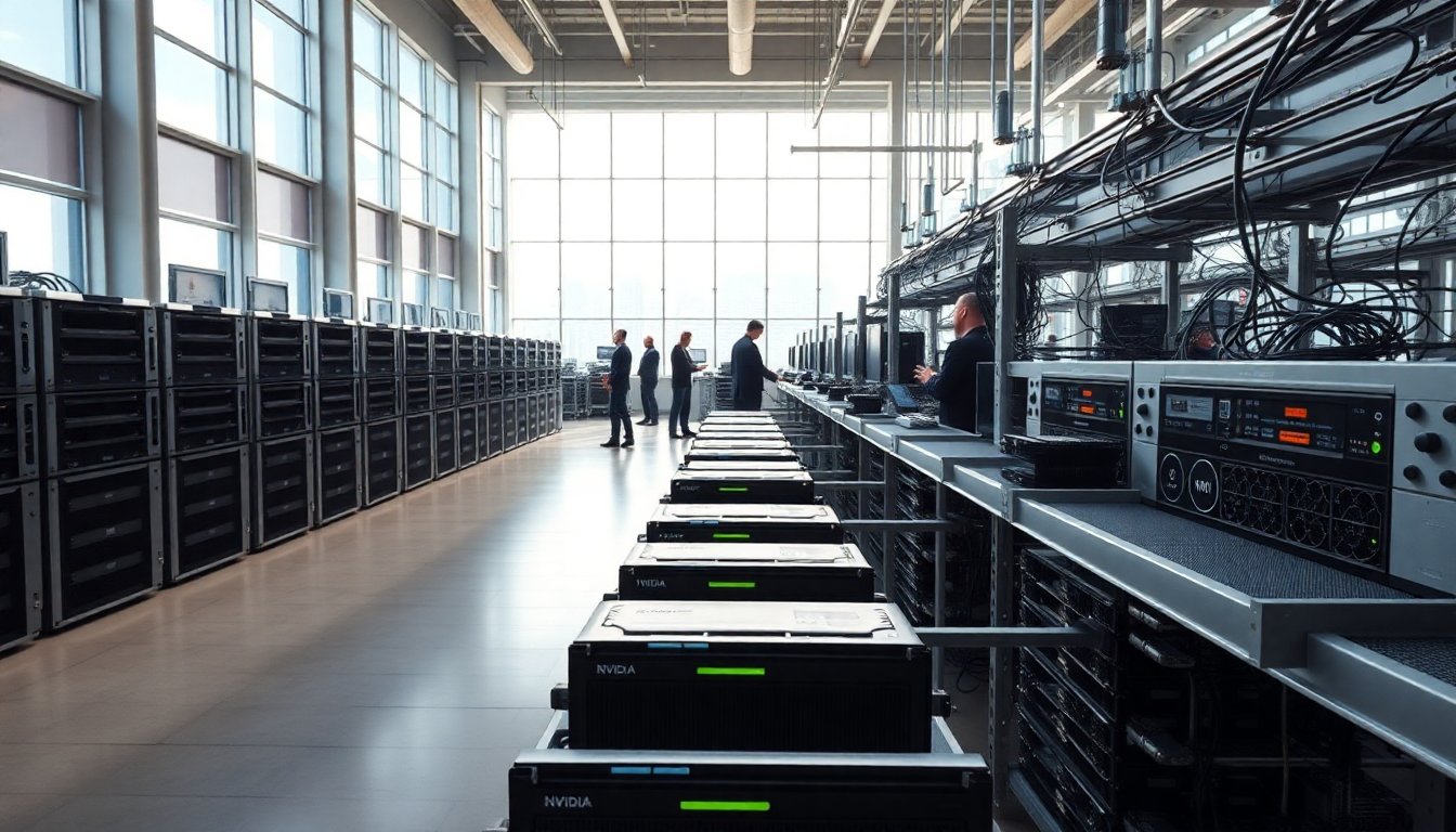 Samsung y Nvidia crean una megafábrica de IA con 50,000 GPUs: Revolución tecnológica en marcha