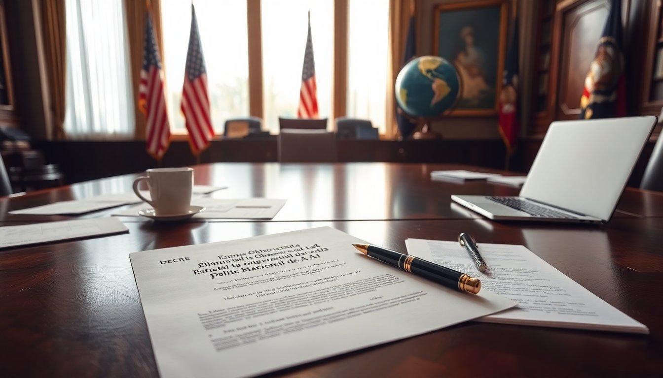 Trump anuncia un orden ejecutivo para desafiar leyes estatales sobre inteligencia artificial