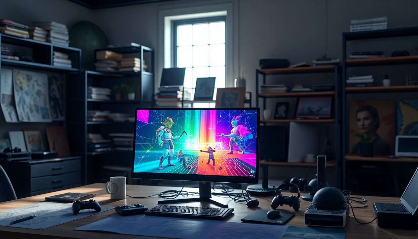 Cómo la inteligencia artificial está revolucionando el diseño de videojuegos