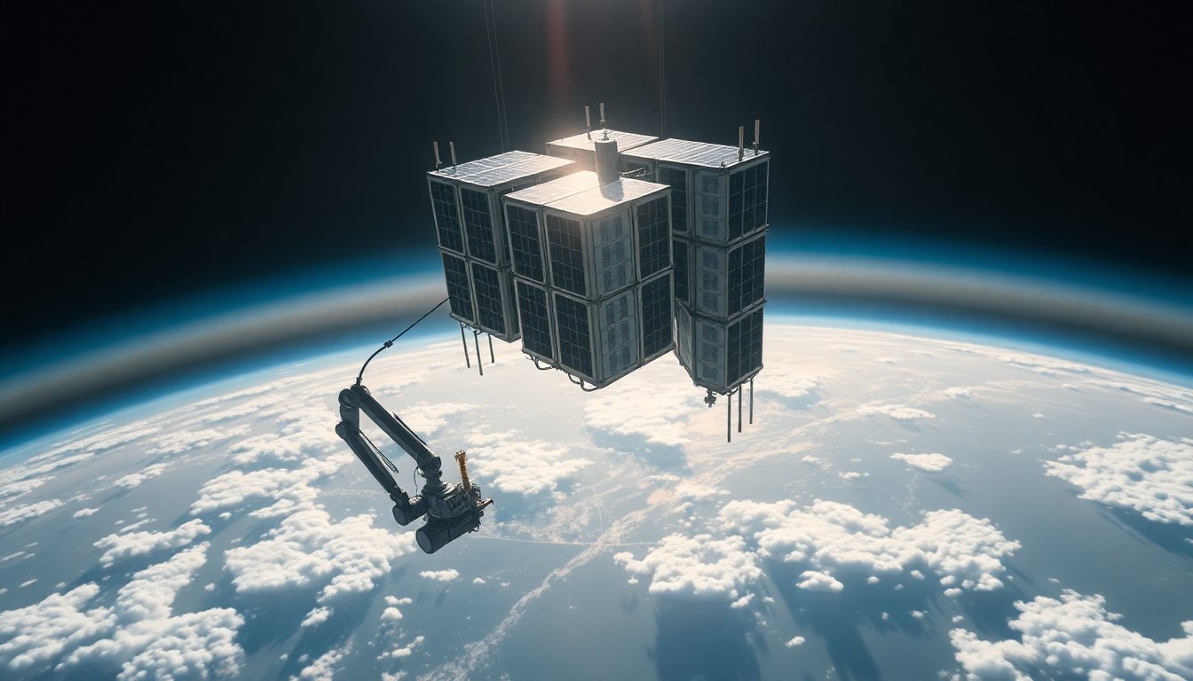 Los Desafíos del Espacio en el Centro de Datos Orbital de Google