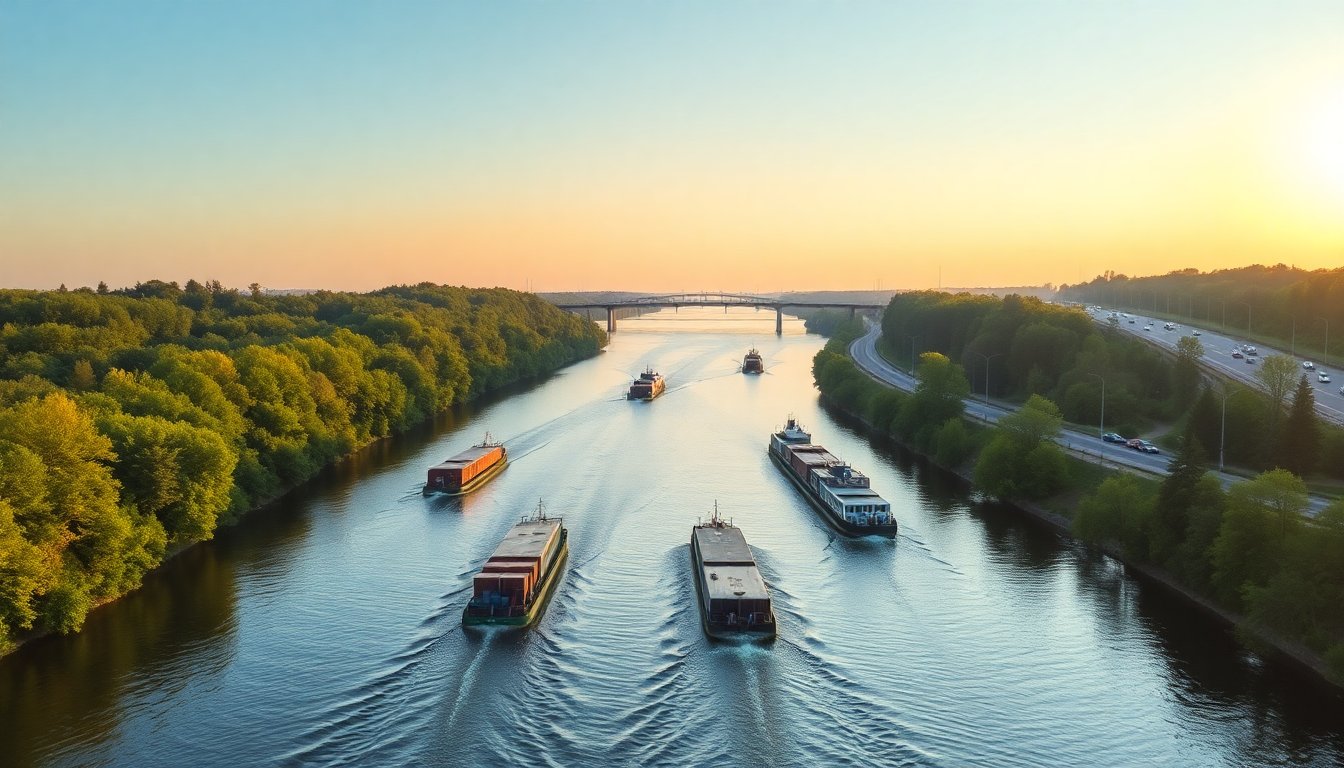 Optimización de la navegación fluvial: Clave para un transporte eficiente en Europa