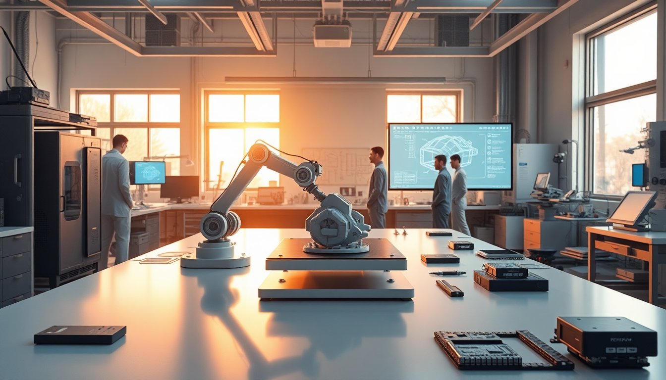 Transformación del Diseño de Objetos: Innovación con Inteligencia Artificial y Robótica