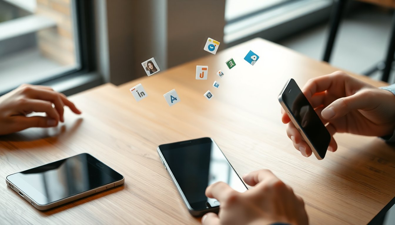 Android incorpora una función tipo AirDrop para compartir archivos entre dispositivos