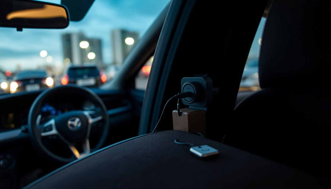 Cargador con etiqueta localizadora Scosche FoundIT: potencia y rastreo en un solo aparato