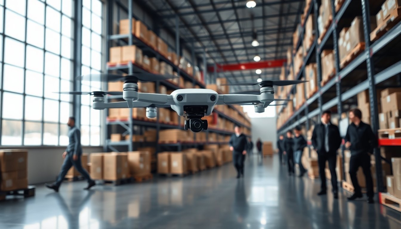Gather AI: La Revolucionaria Plataforma de Drones para Optimizar Almacenes