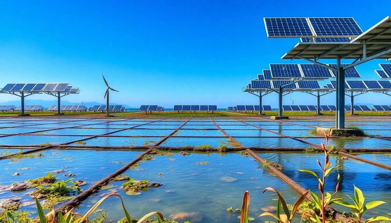 Innovaciones en Acuicultura Solar y Energía Renovable en Taiwán: Transformando el Futuro Sostenible