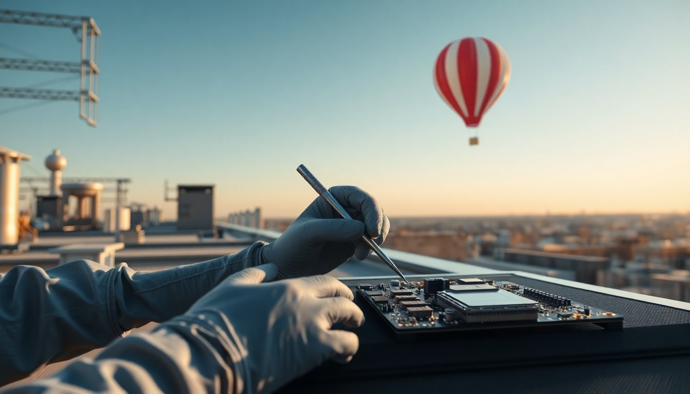nuevas soluciones en háptica aérea, globos de alerta y computación fotónica para dispositivos edge