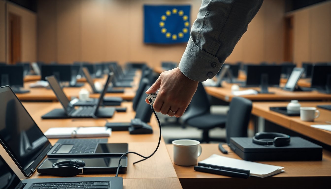 Restricciones a la IA en Europa: por qué los dispositivos de los diputados tendrán funciones desactivadas