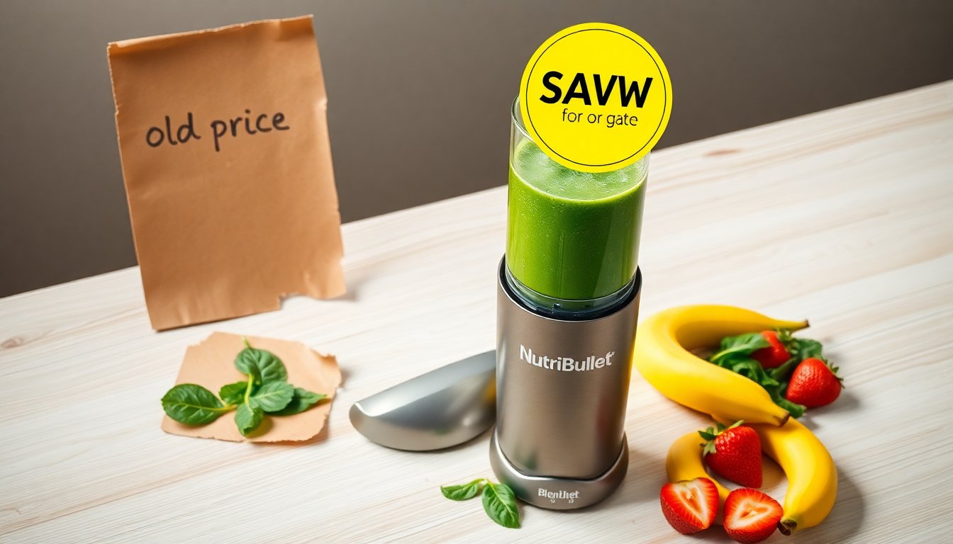 Aprovecha la rebaja del NutriBullet Pro en la Big Spring Sale de Amazon
