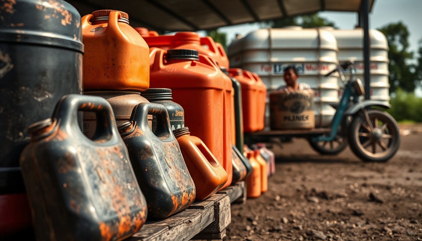 Mini-redes y gasolina: efectos para África subsahariana y Asia