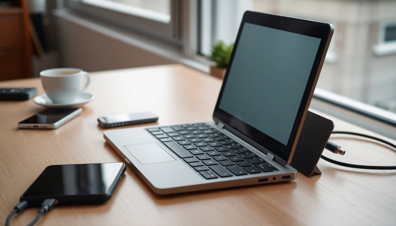 Netbook moderno de Rabbit: un cyberdeck con Linux diseñado para programadores