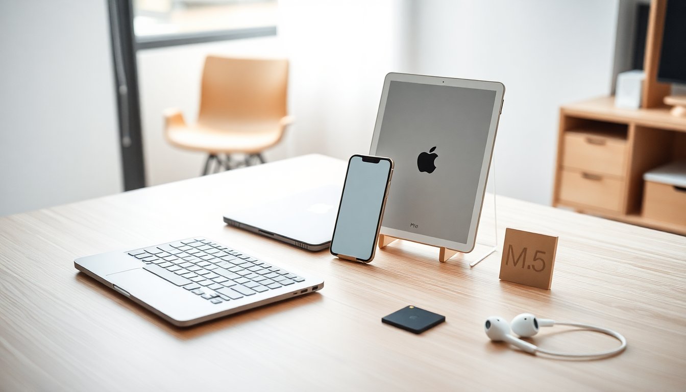 Nuevos dispositivos Apple: MacBook Neo, iPhone 17e, iPad Air M4 y chips M5