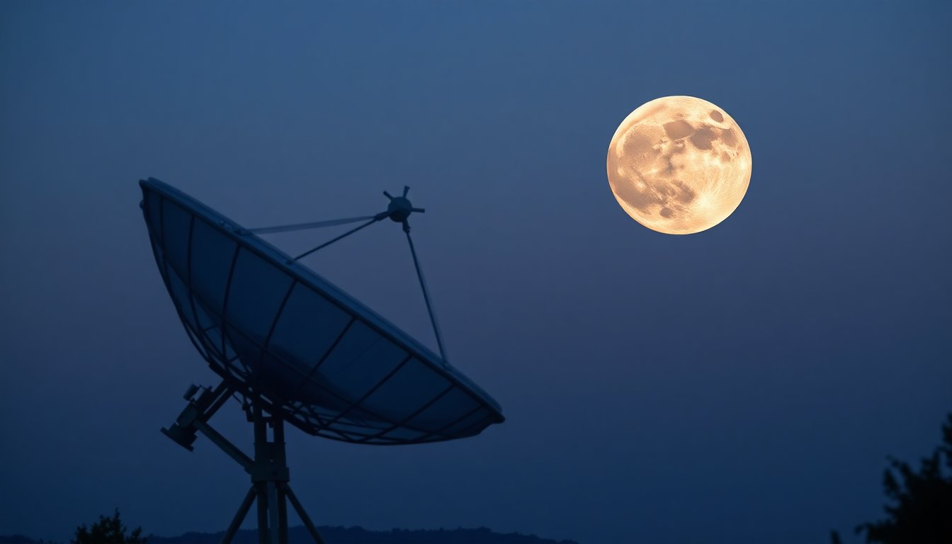 Qué ver en la luna hoy y cómo Goonhilly ayuda a Artemis II