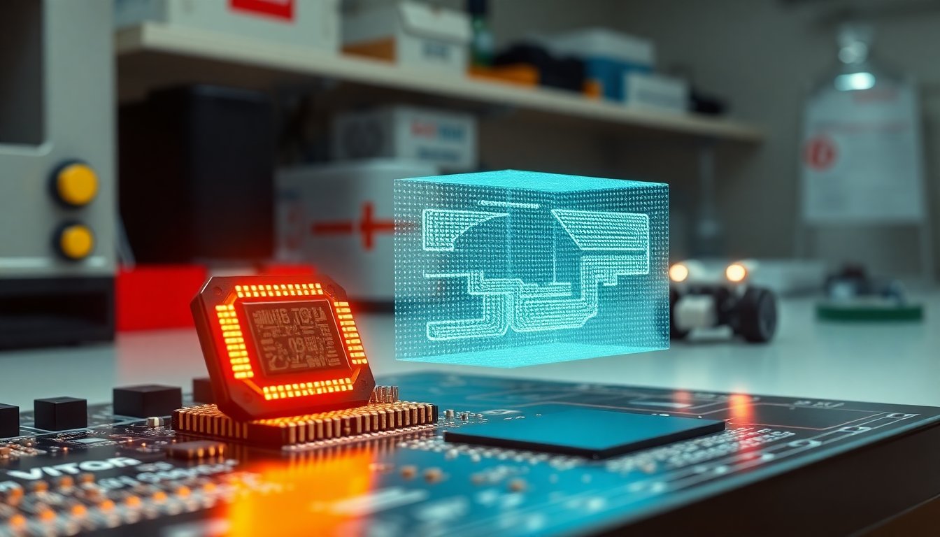 Sensor 4D en un chip: visión simultánea de distancia y velocidad para robots