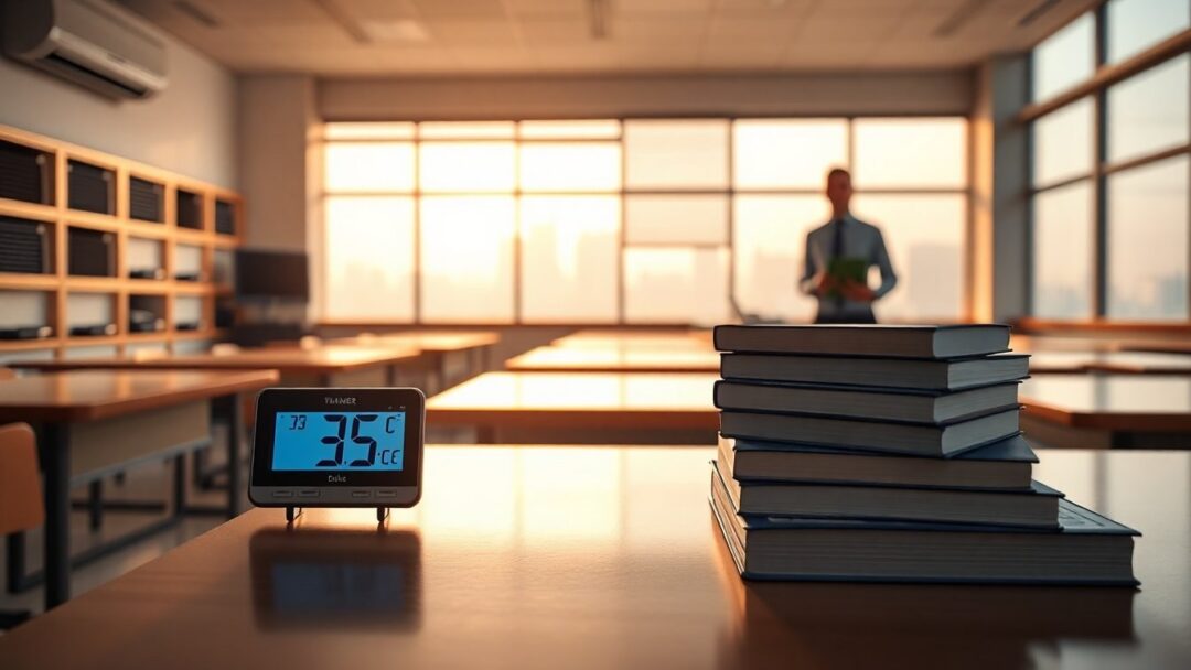 Adaptación climática en escuelas: Navarra destina 45 millones para combatir el calor en aulas