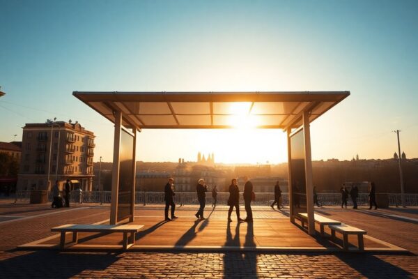 Cómo diseñar refugios climáticos eficientes en ciudades medianas