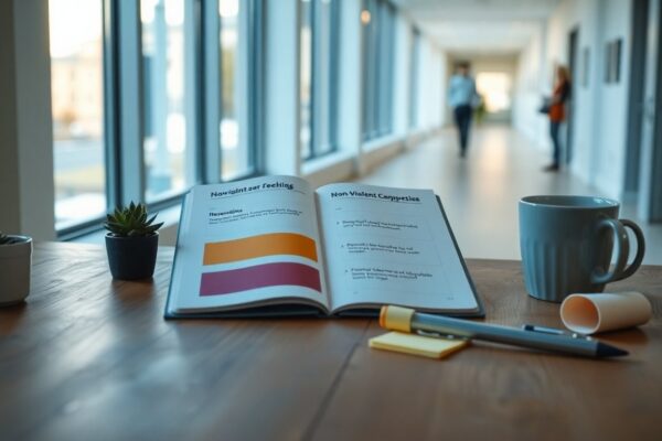 Técnicas de comunicación no violenta para resolver conflictos en equipos