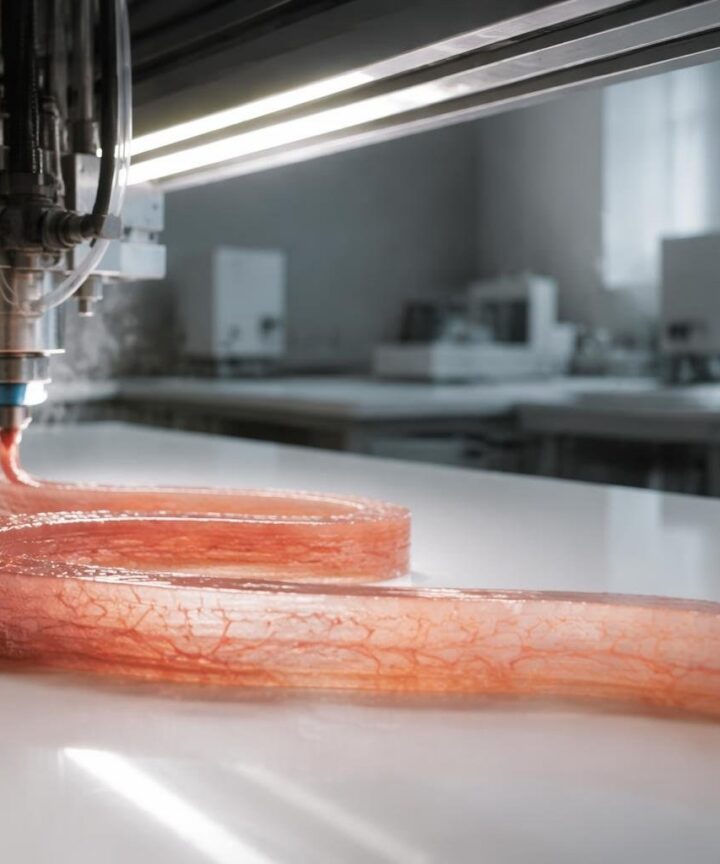 Descubre el material 3D imprimible que imita tejidos humanos y sus increíbles aplicaciones