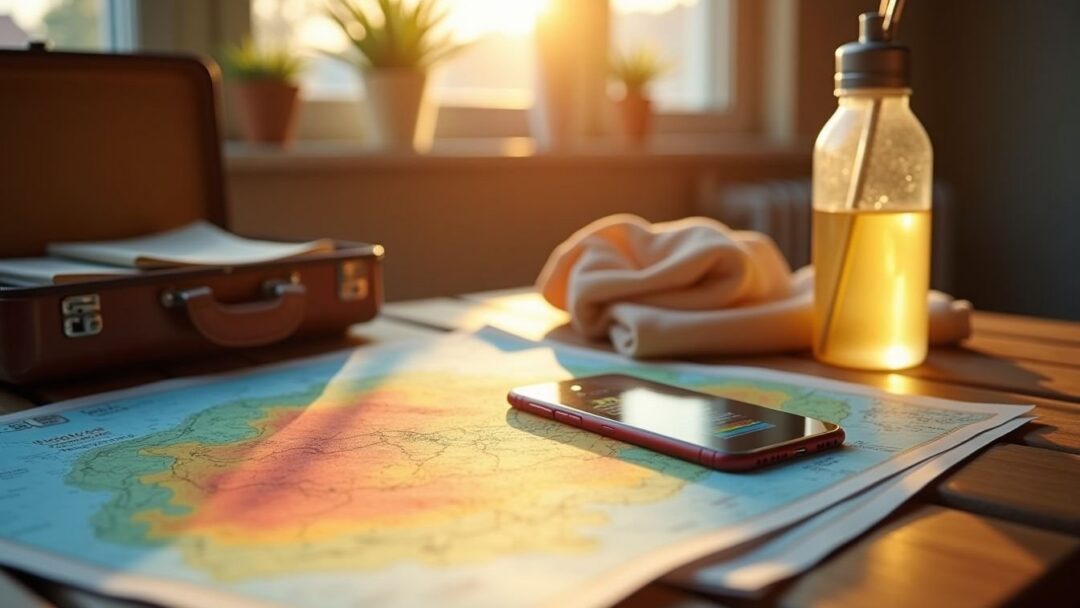 Guía para planificar viajes seguros ante olas de calor y vectores de riesgo