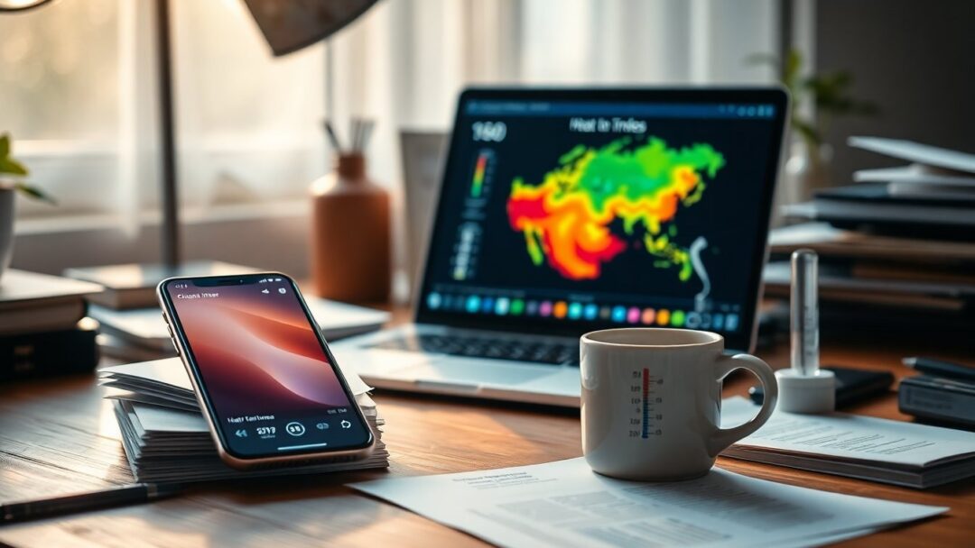 Guía práctica para leer isotermas, índice de calor y noches tropicales