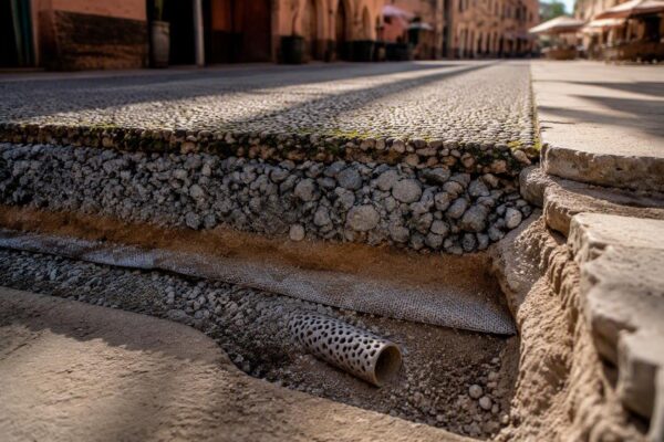 Pavimentos permeables en Marruecos: la solución innovadora contra el calor extremo