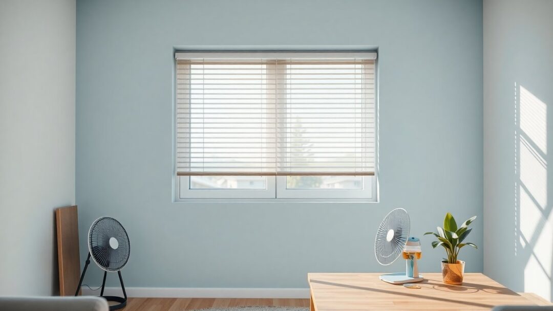 Reducir el calor interior sin aire acondicionado: ventilación, aislamiento y colores