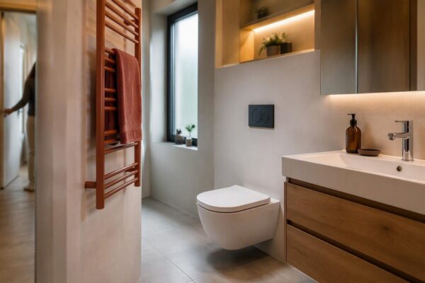 Optimiza el espacio en tu baño: consejos para una distribución funcional y estética