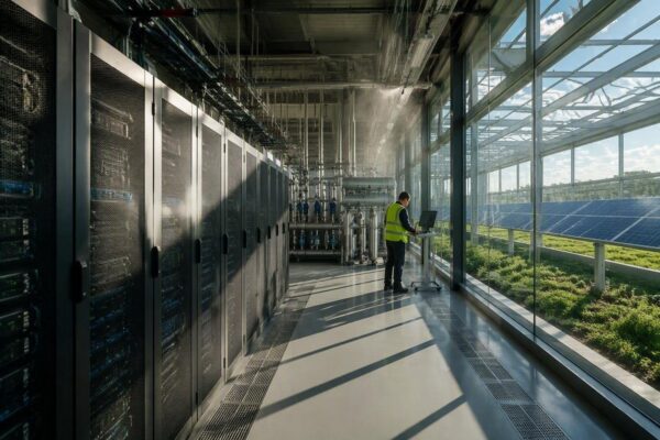 Diseño sostenible de centros de datos: refrigeración y PPAs