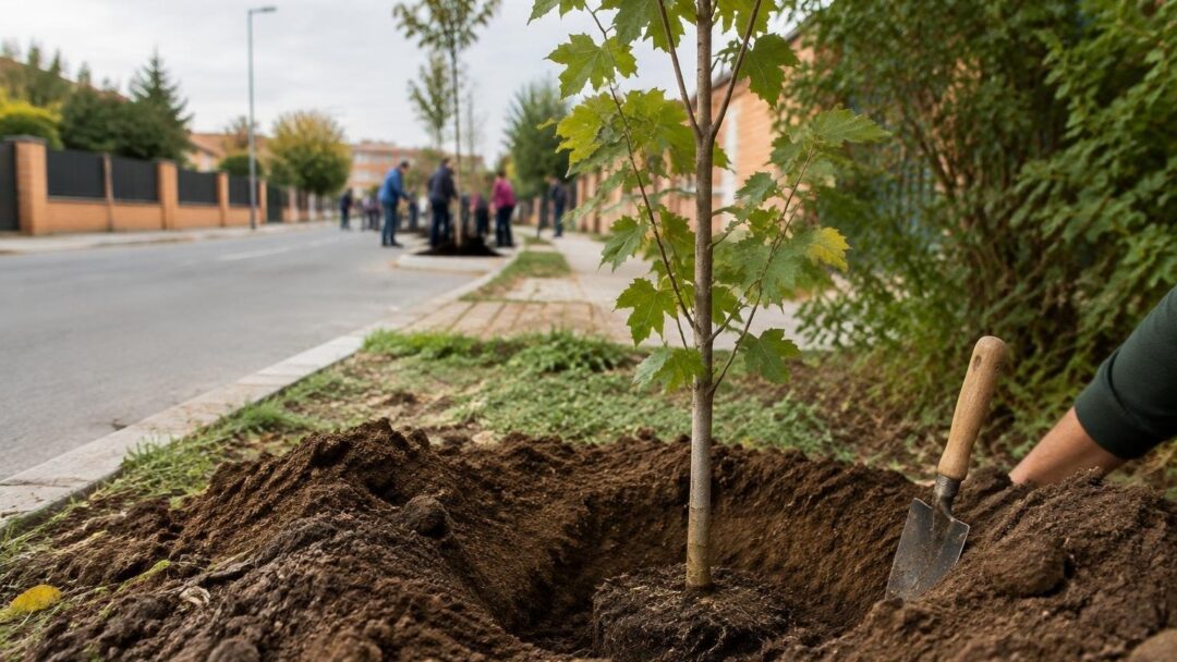 105 árboles nuevos en Torrejón para reforzar la masa arbórea