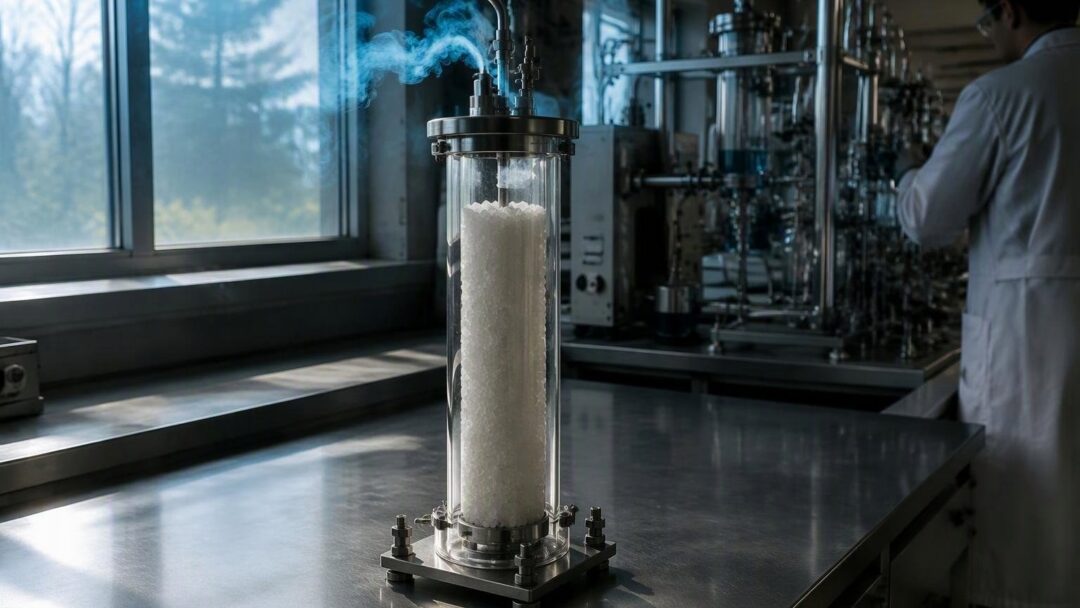 BVR-X, el nuevo MOF que captura CO₂ sin problemas de humedad