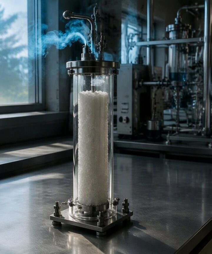 BVR-X, el nuevo MOF que captura CO₂ sin problemas de humedad