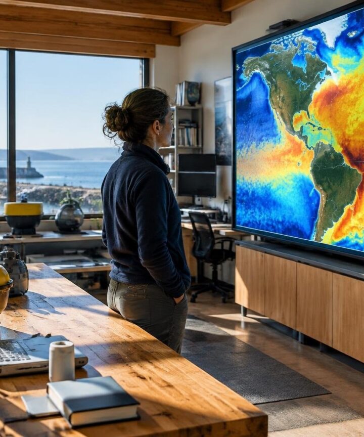 Cómo la masa oceánica modula el alza del nivel del mar