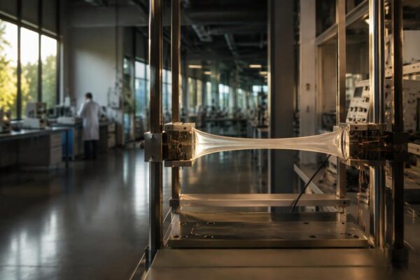 Material extensible genera electricidad y reproduce la ecolocalización