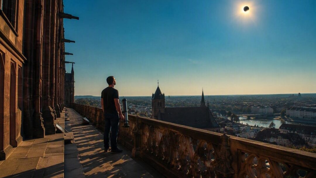 Conseils pour observer l'éclipse solaire du 12 août à Strasbourg et en Moselle